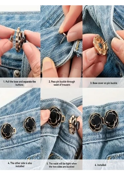 3D Çiçek Kemer Ayar Düğmesi modelleri