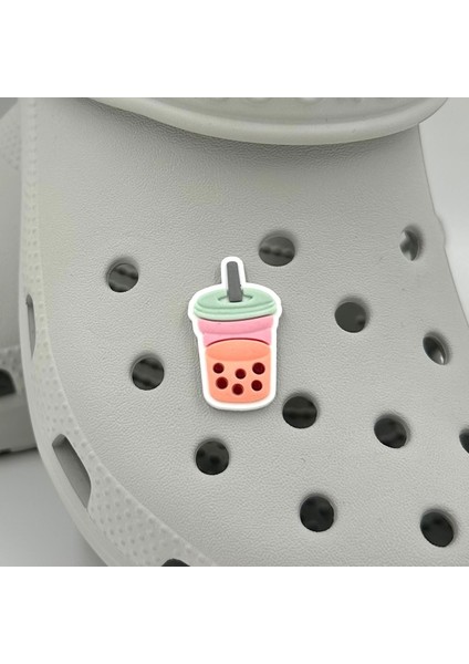 Terlik Süsü ve Aksesuarı , Çanta Süsü – Jibbitz Asitli Içeçek Bardağı Görsel Logo Aksesuar