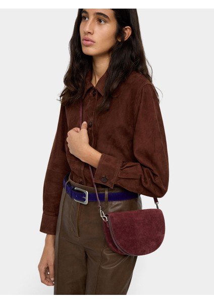 Kapaklı Süet Çapraz Askılı Çanta fiyatları