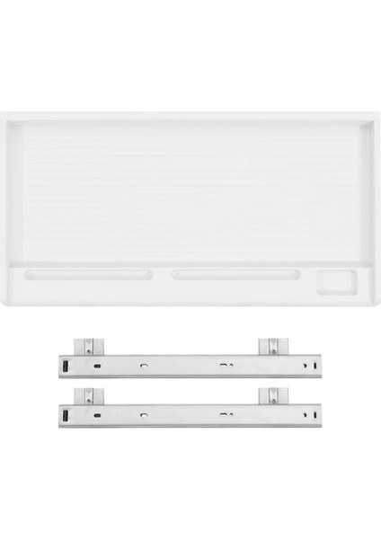 Klavye Tepsisi Iında Klavye Rafı Uzatma Sürgüleri Depolama I Gri (Yurt Dışından) indirimleri