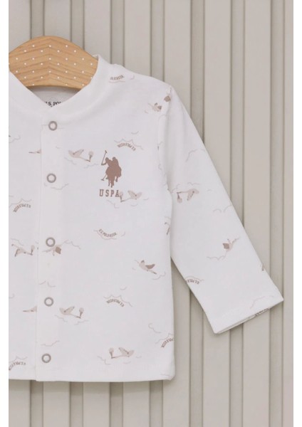 U.s.polo Erkek Bebek Patikli 3'lü Takım USB2018 Krem fiyatları