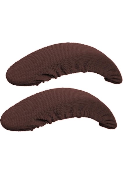 1 Çift Polyester Streç Sandalye Kolçak Koltukları Sandalye Kahvesi (Yurt Dışından) modelleri