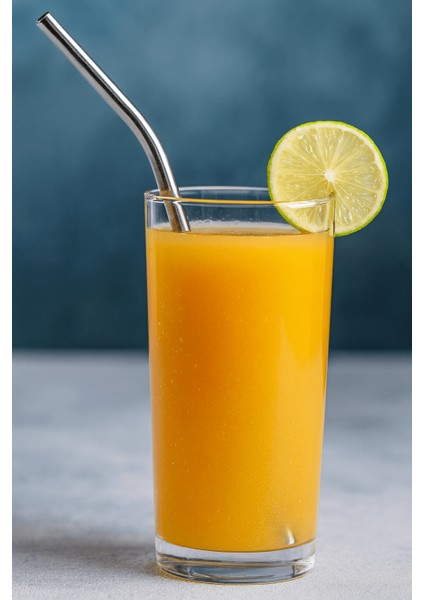 Krom Pipet Seti Paslanmaz Çelik 4 Parça Fırçalı & Metal Pipet Kırılmaz