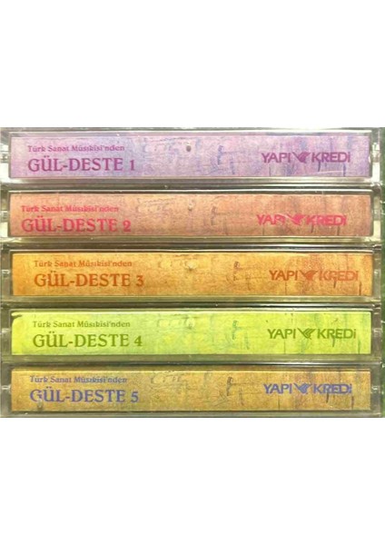 Gül Deste Serisi 5 Adet Açılmamış Jelatininde Kaset fiyatları