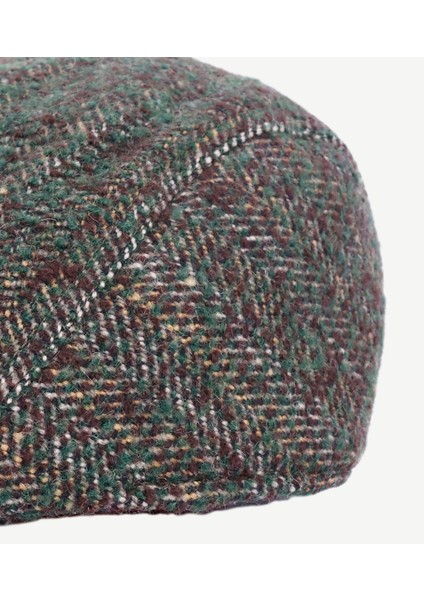 Yün Karışımlı Ekose Desen Kasket Şapka fiyatları