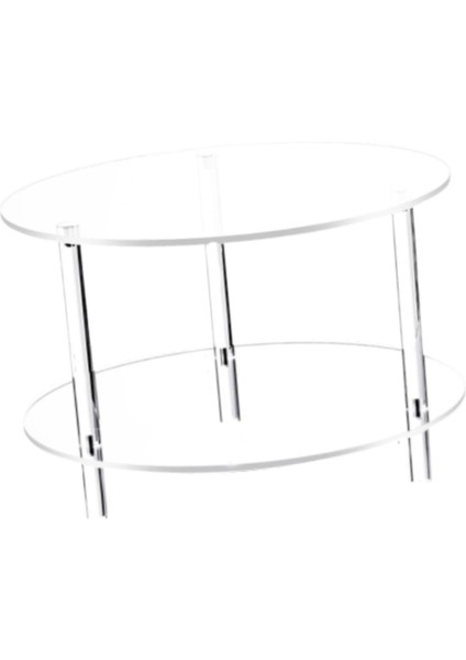 Açık Akrilik Yan Uç 30 cm Yükseklik Için Küçük Yuvarlak 40 cm (Yurt Dışından) modelleri