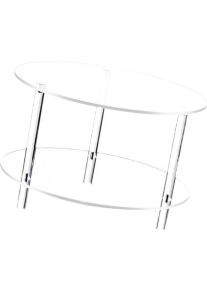 Açık Akrilik Yan Uç 30 cm Yükseklik Için Küçük Yuvarlak 40 cm (Yurt Dışından) fırsatları