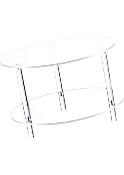 Açık Akrilik Yan Uç 30 cm Yükseklik Için Küçük Yuvarlak 40 cm (Yurt Dışından) indirimleri