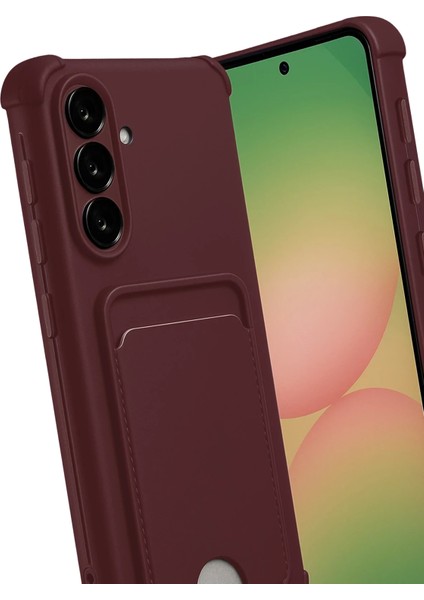 Mtxdpn Newface Samsung Galaxy A17 5g Kelvin Kartvizitli Silikon - Bordo modelleri