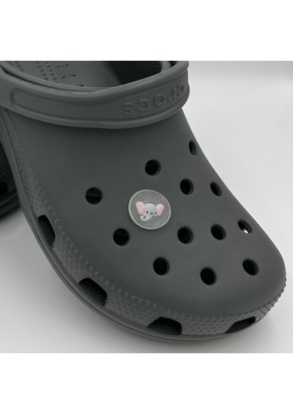 Terlik Süsü ve Aksesuarı , Çanta Süsü – Renkli Jibbitz Dijital Fil Görselli Figür Aksesuarı fiyatları