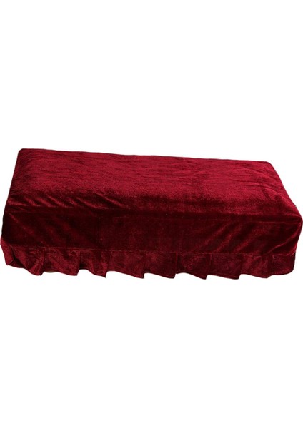 Pleuche Sandalye Bench Kollu Makrome Dekorasyon (Yurt Dışından)