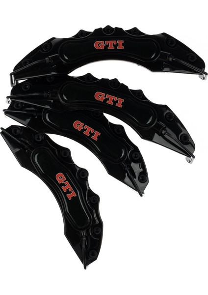 Siyah Gtı (Kırmızı) 4'lü Kaliper Seti Yapıştırma Logolu fiyatları