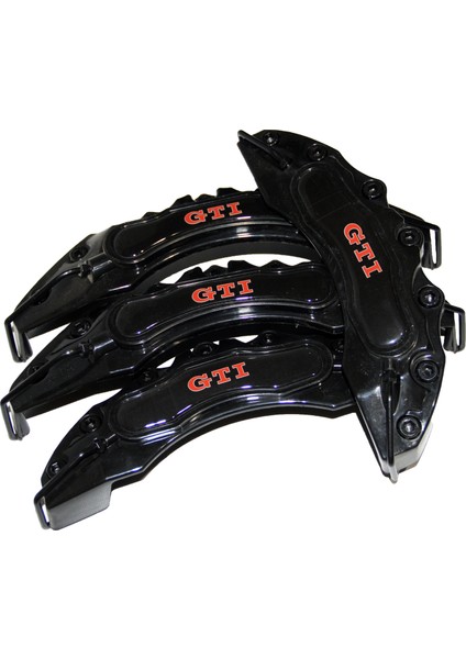 Siyah Gtı (Kırmızı) 4'lü Kaliper Seti Yapıştırma Logolu fırsatları