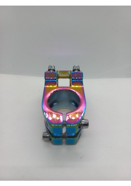 Bisiklet Gidon Boğazı Mtb Bmx Yol Yarış Uyumlu - 31.8mm Alüminyum Güçlü Boğaz Rainbow Renkli fiyatları