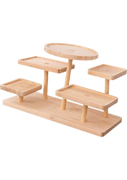 3 Katlı Sergileme Standı, Kitap, Heykelcik, Tatlı Için Kolay Erişimli Tutucu 5 Katlı (Yurt Dışından) fırsatları