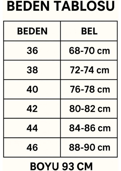 Kadın Puf Scuba Bej Kloş Etek Yüksek Bel A-Line Tasarım 95 cm fiyatları