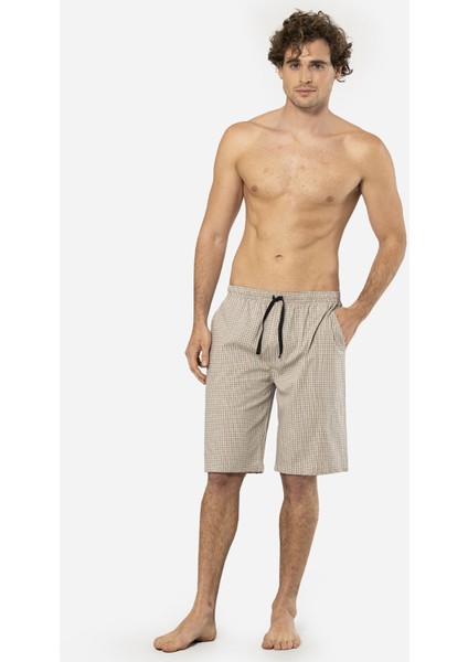Erkek Dokuma Bermuda Tek Alt 2241/BEJ 1 fiyatları