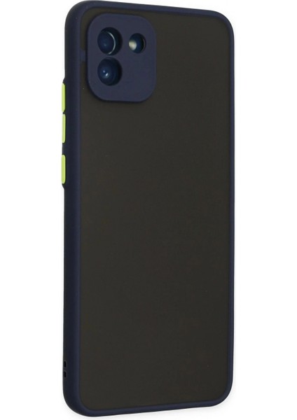 Samsung Galaxy A03 Kılıf Montreal Silikon Kapak - Lacivert (K95) fiyatları