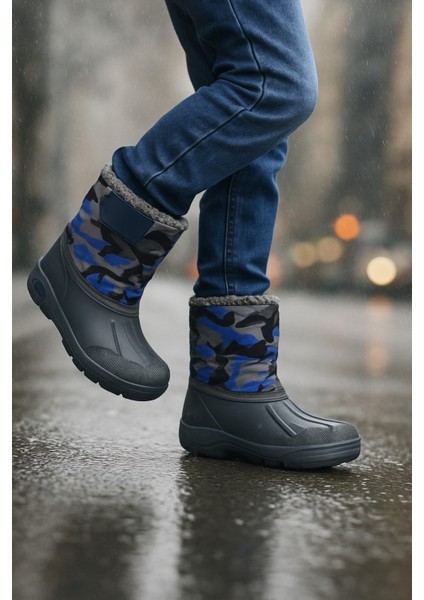 Kışlık Kız Erkek Çocuk Içi Sıcak Astarlı Kar Bot Çizme fiyatları