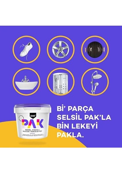 Pak Genel Amaçlı Temizleme 500GR 2 Adet indirimleri