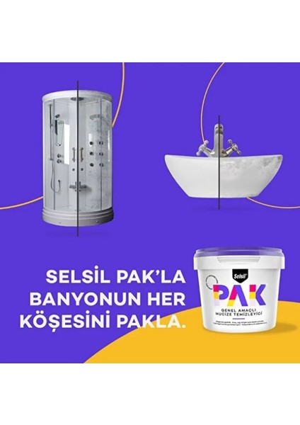 Pak Genel Amaçlı Temizleme 500GR 2 Adet