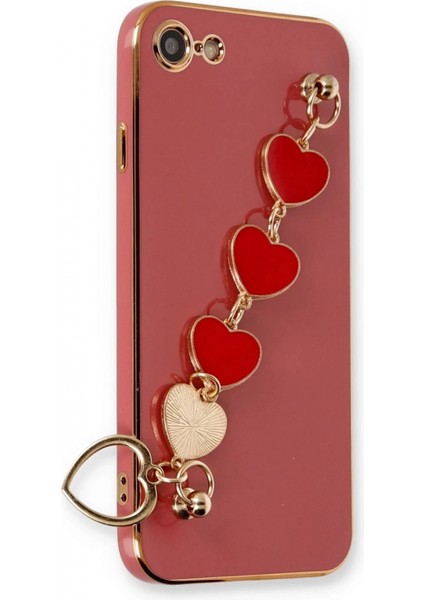 iPhone 7 Kılıf Esila Silikon - Kırmızı (K95)