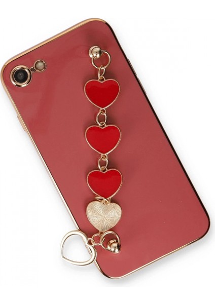 iPhone 7 Kılıf Esila Silikon - Kırmızı (K95) modelleri