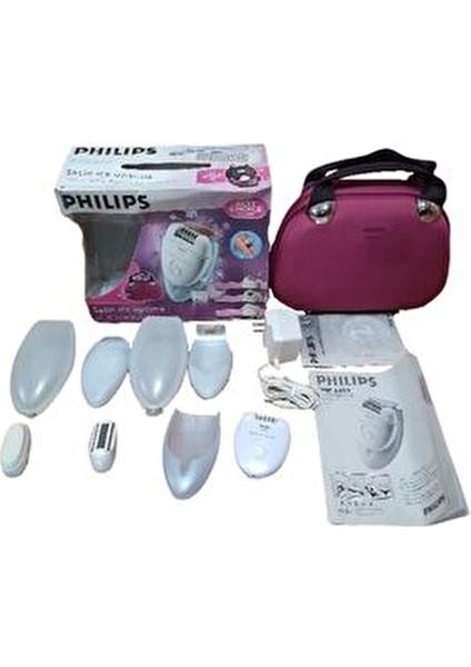 Hp 6459/09 Epilatör Kablosuz Kullanım Özelliği ile 45 dk Şarj Süresi Beyaz-Turkuaz fiyatları