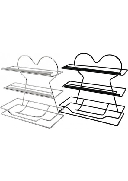 Siyah - Krom Kalpli Folyoluk ve Streçlik Metal (K95)