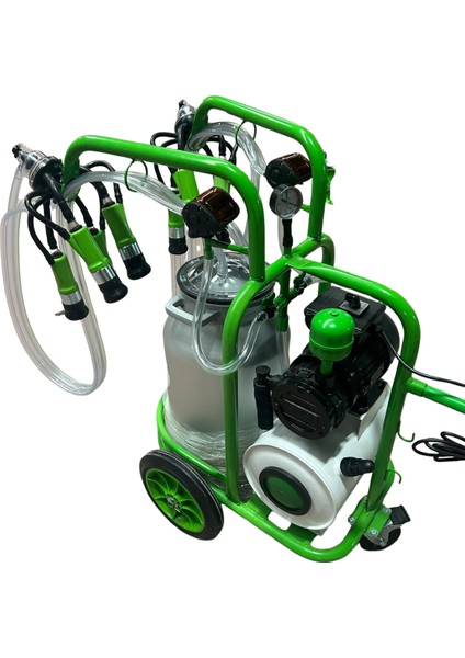 Aliminyum Güğümlü Çiftli Süt Sağma Makinası - 2 Yıl Garantili fiyatları