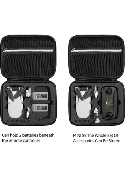 Djı Mavic Mini Se Drone Uzaktan Kumanda Aksesuarları Için Taşınabilir Darbeye Dalı El Çantası Taşıma Çantası Saklama Çantası - Siyah/siyah Astar (Yurt Dışından) fırsatları