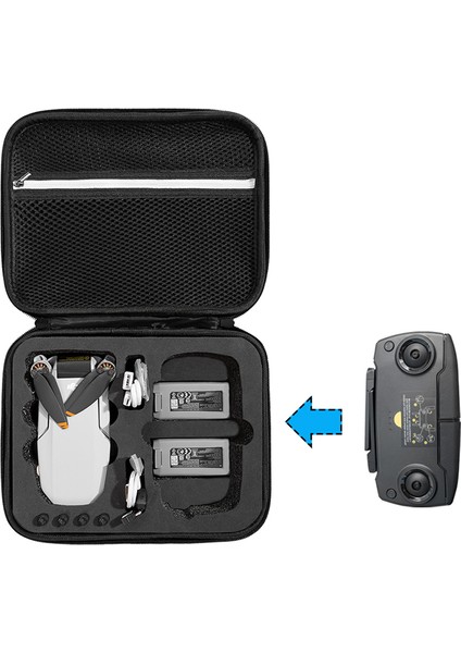 Djı Mavic Mini Se Drone Uzaktan Kumanda Aksesuarları Için Taşınabilir Darbeye Dalı El Çantası Taşıma Çantası Saklama Çantası - Siyah/siyah Astar (Yurt Dışından) indirimleri