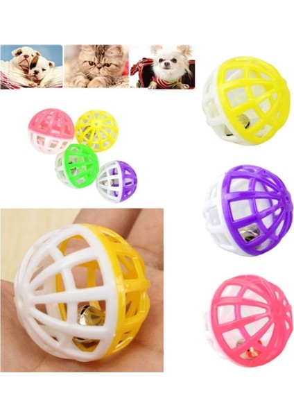 bulurum 100 adet çıngıraklı evcil hayvan oyun topu