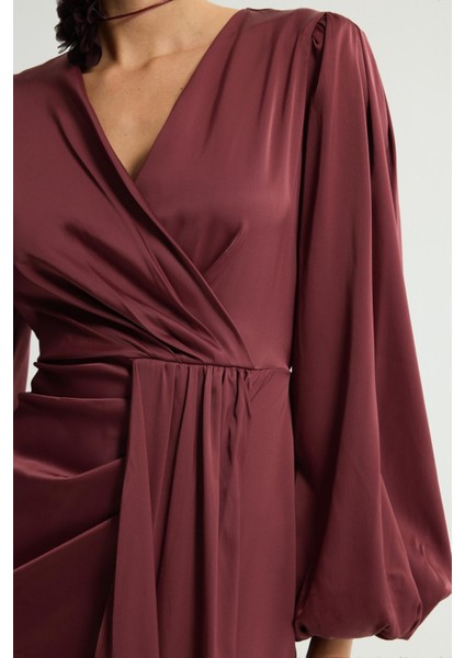 Uzun Kollu Anvelop Elbise Murdum 124L9661000 fırsatları