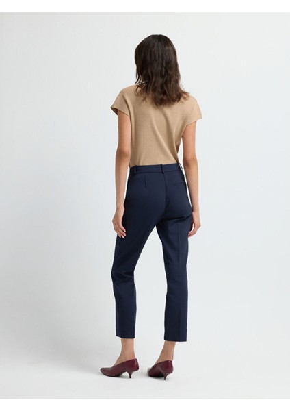 Paçası Yırtmaçlı Yandan Cepli Pantolon Lacivert 15326539168 indirimleri