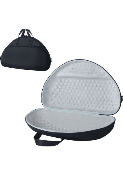 Harman Kardon Go+Play 3 Bluetooth Uyumlu Hoparlör Fermuarlı Kılıf Için Darbeye Dalı Çanta - Gri Astar (Yurt Dışından)