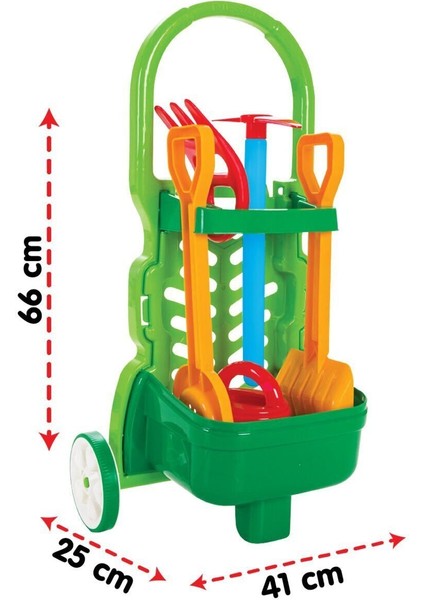 07 619 Arabalı Bahçe Seti modelleri