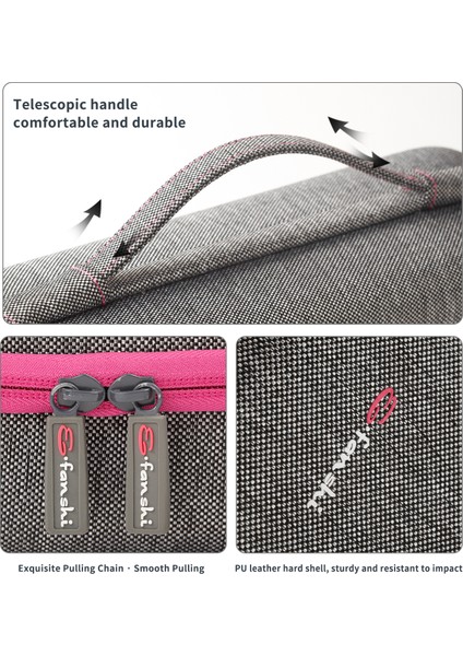 Apple Vision Pro Mr Kulaklık Saklama Çantası Teleskopik Saplı Koruyucu Taşıma Çantası - Gül (Yurt Dışından) indirimleri