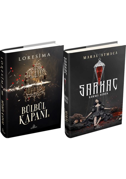 Sarkaç 1 Kurma Bebek Ciltli ve Ephesus Yayınları Bülbül Kapanı 2 Ciltli Loresima 2li Set