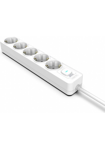 IPW-44GB3 5 Port Akım Korumalı LED Tuşlu Priz 3m - Beyaz modelleri