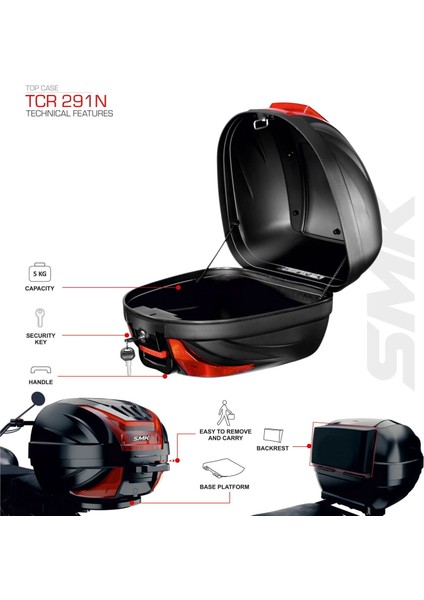 Smk Arka Çanta TCR291N 29LT fiyatları