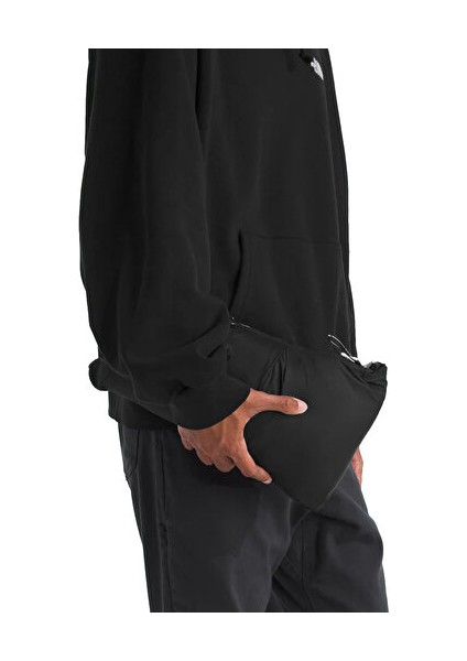 M 1996 Retro Nuptse Jacket -Print Erkek Outdoor Montu (700 Dolgu Kaz Tüyü) NF0A8D16DJI1 Siyah