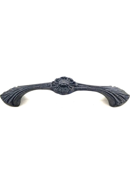 Buğz Antika Tarz Dekoratif Pirinç Göz Mobilya Kulbu - 21X127 Mm, Oksit