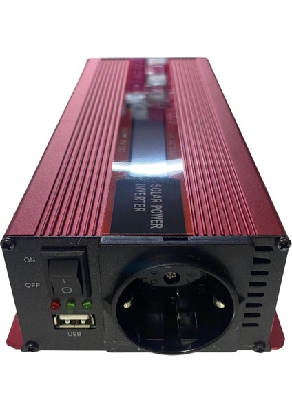 Lisinya 12V 2000W Modifiye Sınus Inverter 220V Dijital Göstergeli- Taşınabilir Güç Kaynağı ( Lisinya )