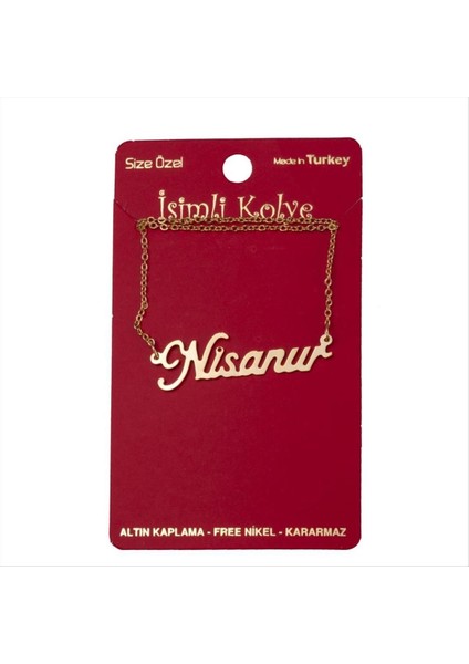 Nisanur Isimli Kolye (Kişiye Özel)
