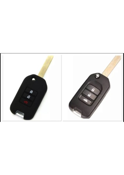 Chevrolet Cruze Uyumlu Nano Silikon Anahtar Kılıfı Kumanda Kılıfı Oto Anahtarlık Siyah