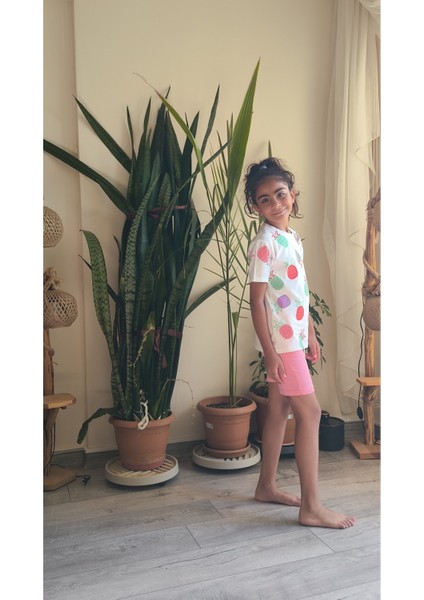 Kız Çocuk Şortlu Takım Ananaslı fiyatları