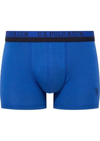 3'lü Paket, Erkek Boxer, Pamuklu, Lacivert-Saks fırsatları