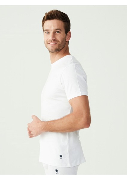U.s. Polo Assn 80197 Erkek 2'li Yuvarlak Yaka Kısa Kol Atlet fiyatları