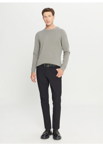 Bisiklet Yaka Standart Su Yeşili Erkek Kazak ACE049261318_SUY fiyatları